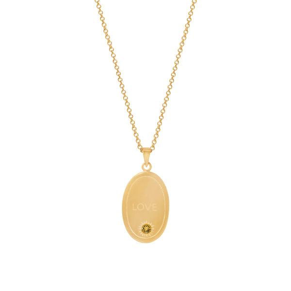 Beloved Necklace - Citrine